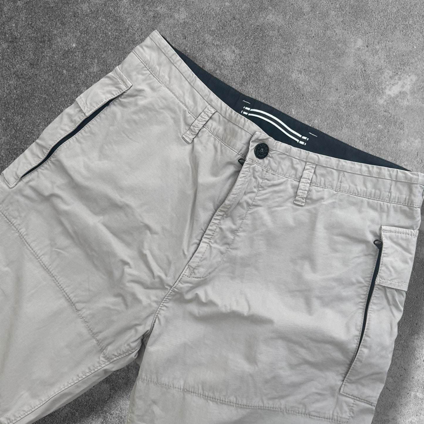 Stone Island Cargos W31 Beige Colour Code V0092 RRP £350