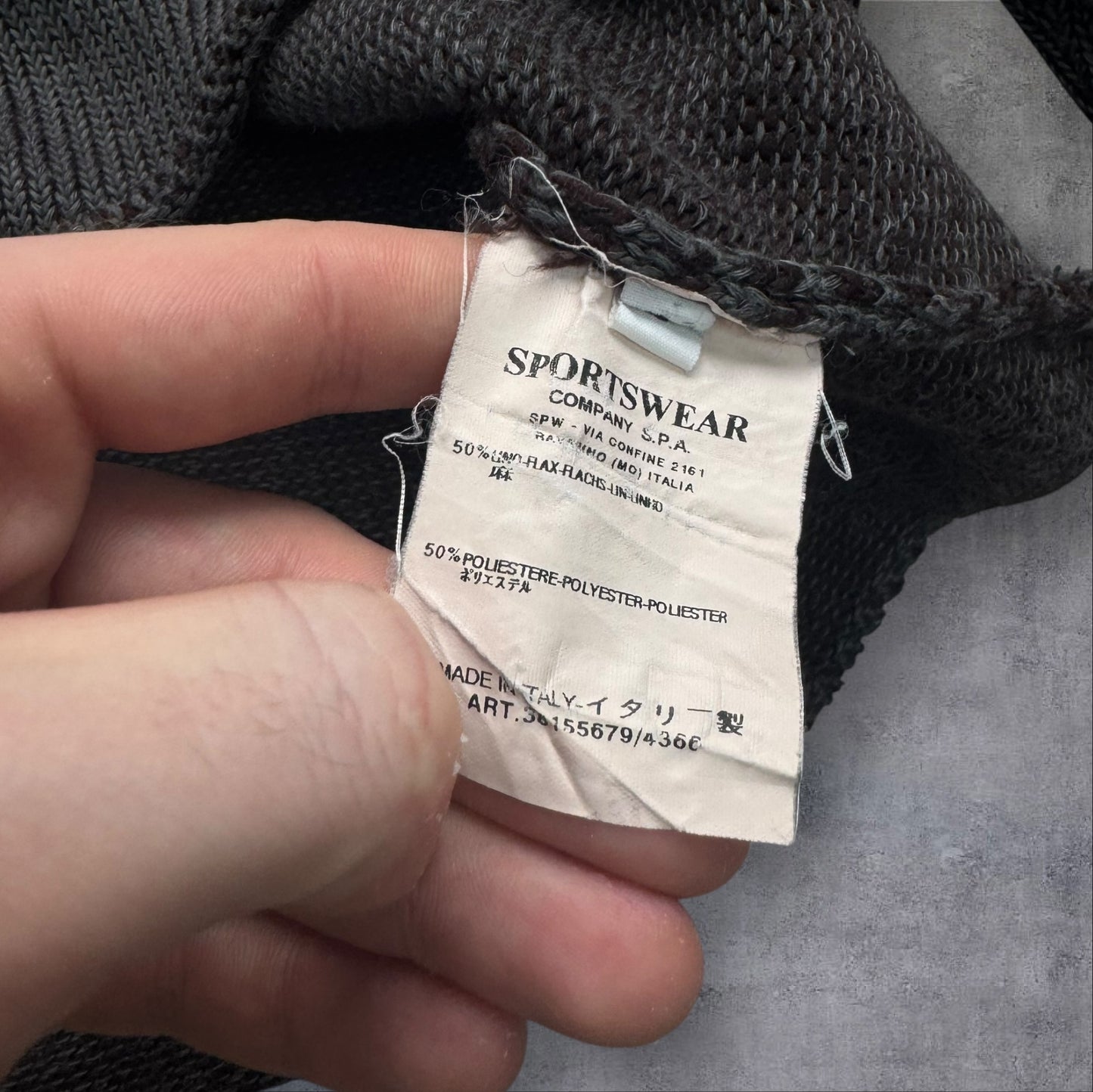 Stone Island Embroidery Arm Jumper Large RRP £325