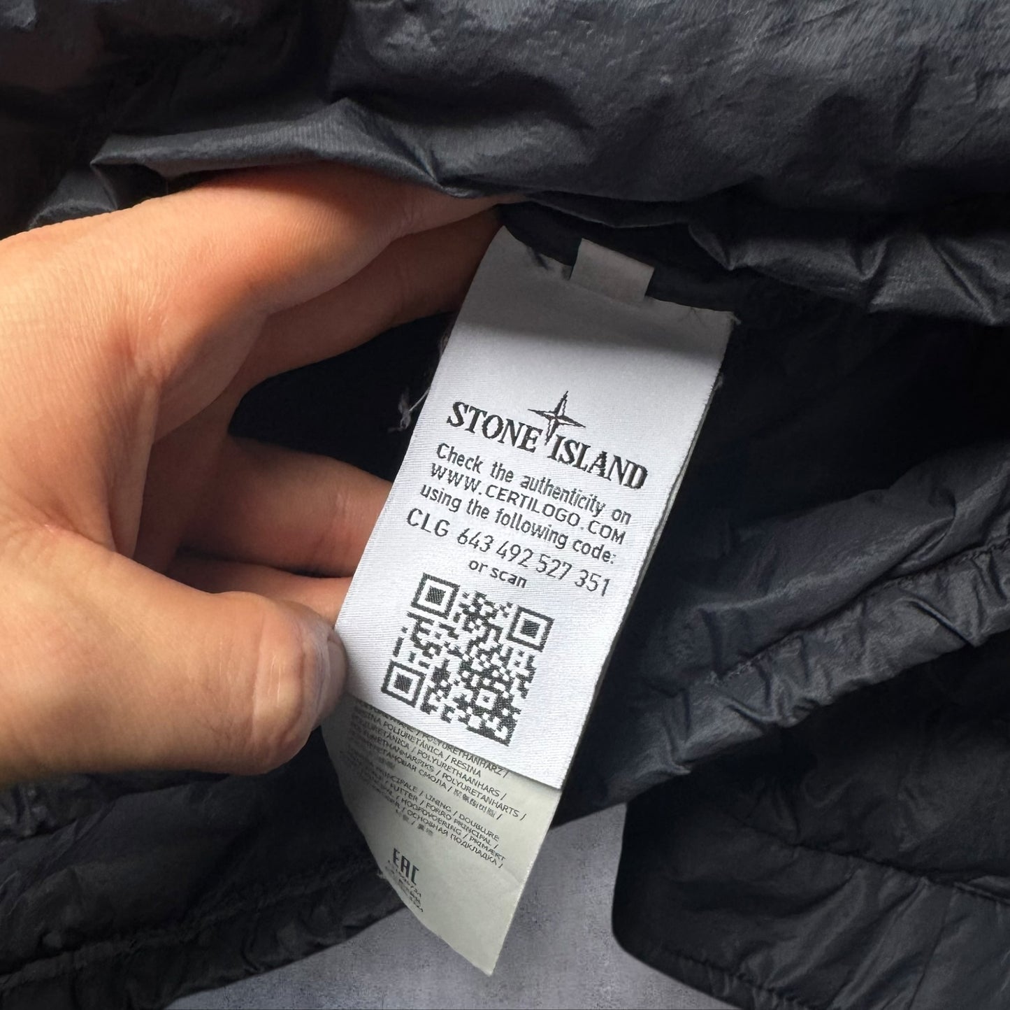 Stone Island Micro Yarn Down Jacket 3XL Brand New With Tags RRP £650