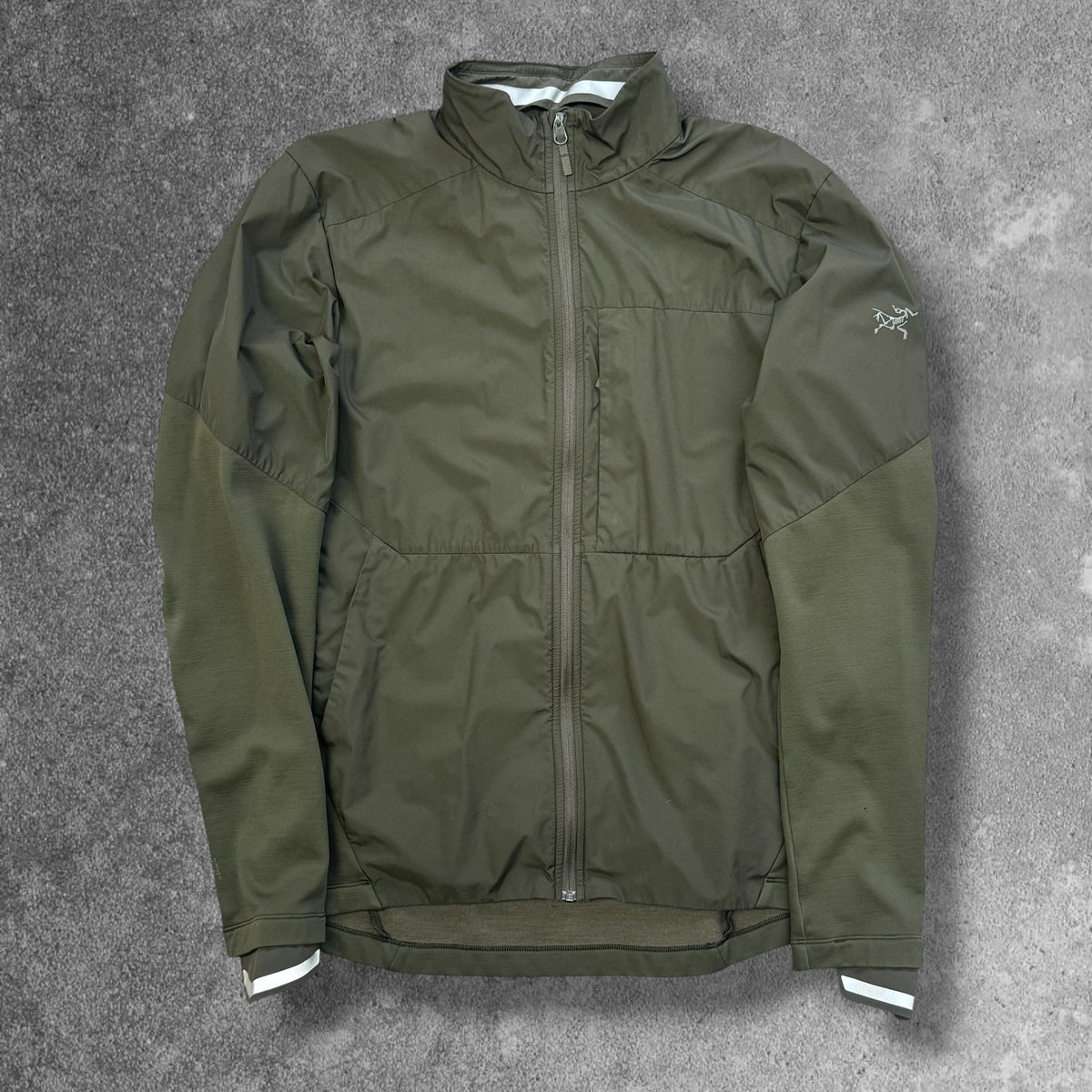 Arc'teryx A2B Comp Jacket Men's Medium Green Windstopper RRP £400
