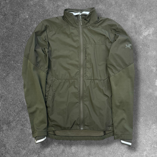 Arc'teryx A2B Comp Jacket Men's Medium Green Windstopper RRP £400
