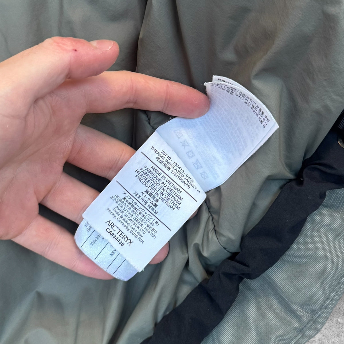Arc'teryx Therme Gore-Tex Insulated Medium Khaki RRP £600