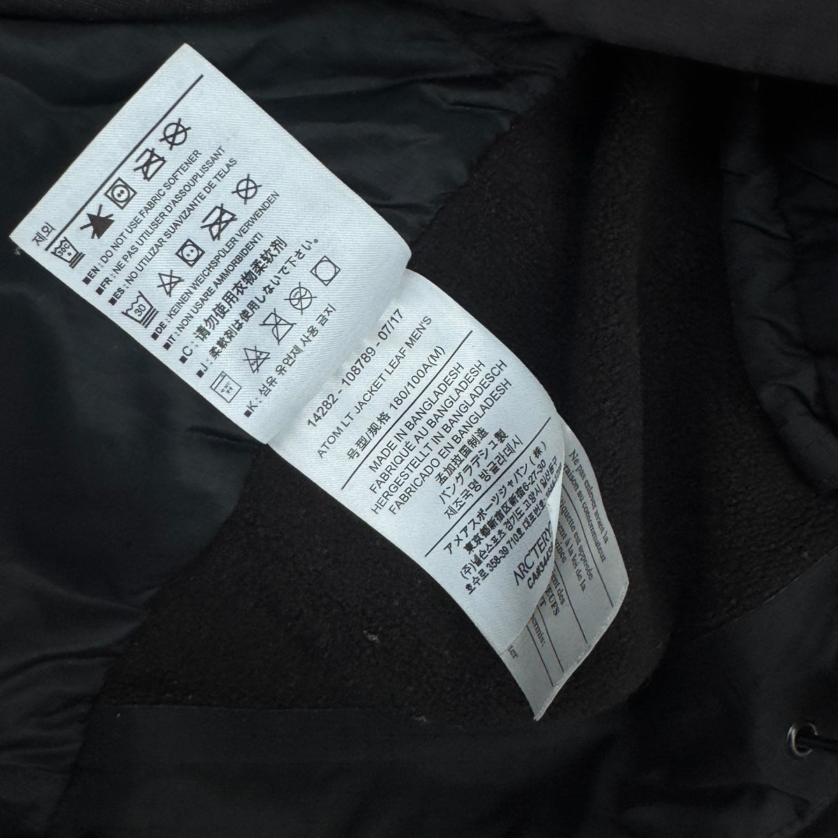 Arc'teryx Atom LEAF Gen 1 Medium Insulated RRP £300