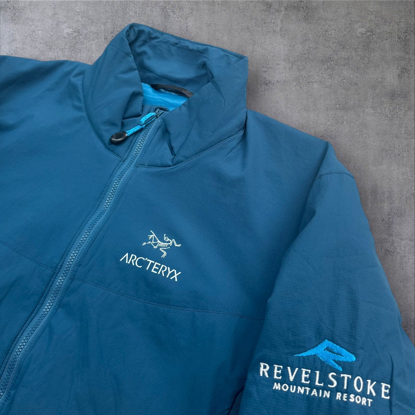 Arc’teryx Atom LT Jacket – Women’s Large Blue Logo Arm RRP £260+