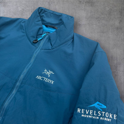 Arc’teryx Atom LT Jacket – Women’s Large Blue Logo Arm RRP £260+