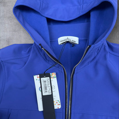 Stone Island Fleece Lined Softshell Ocean Blue Medium Brand New With Tags RRP £650