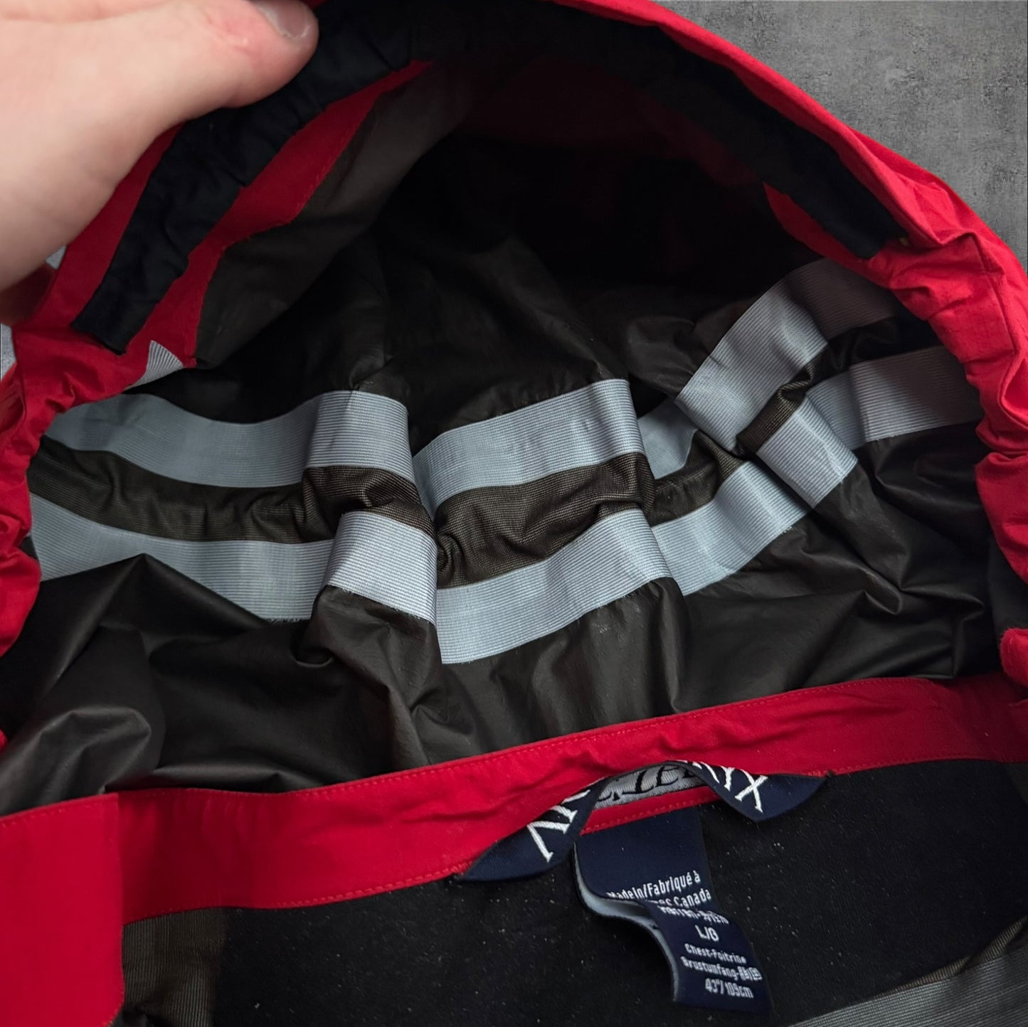 Vintage Arc’teryx Goretex Red Jacket Large RRP £500