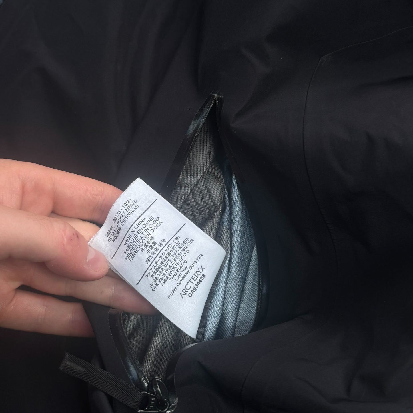 Arc'teryx Beta LT Gore-Tex Jacket Men's Medium RRP £550