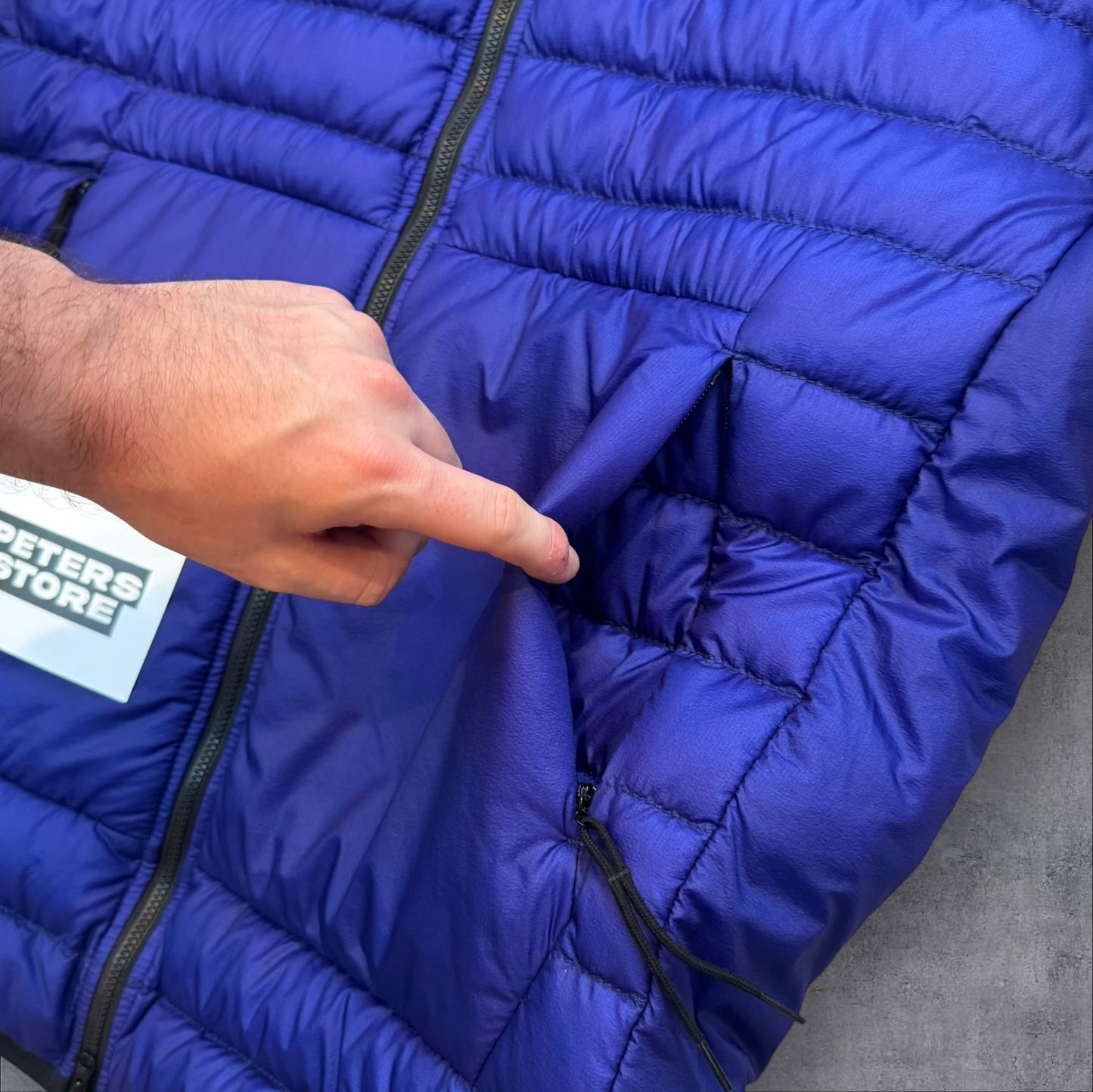 Stone Island Brand New With Tags Bio Based Ripstop Down Jacket XL Ocean Blue RRP £850