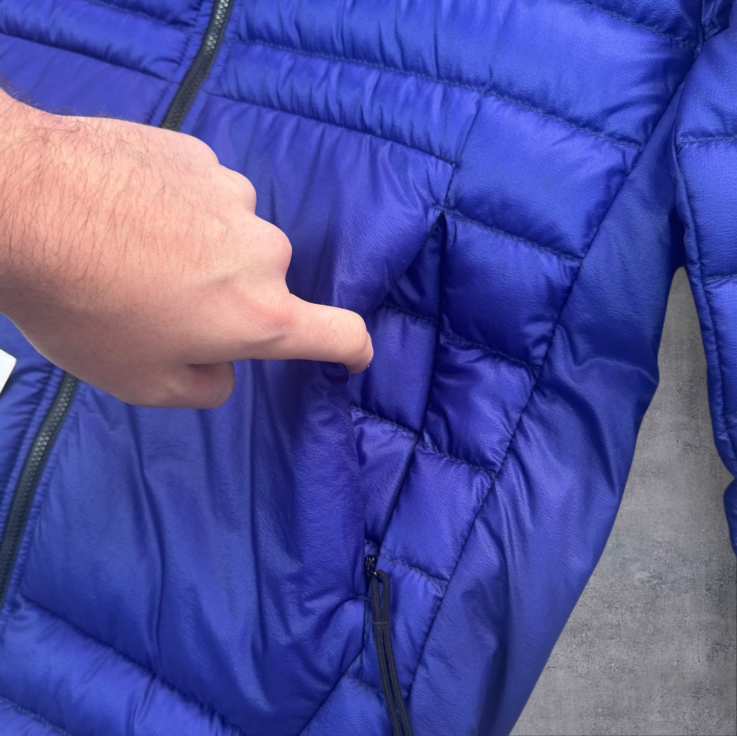 Stone Island Bio Based Ripstop Nylon Down Jacket Brand New With Tags Ocean Blue Large RRP £850