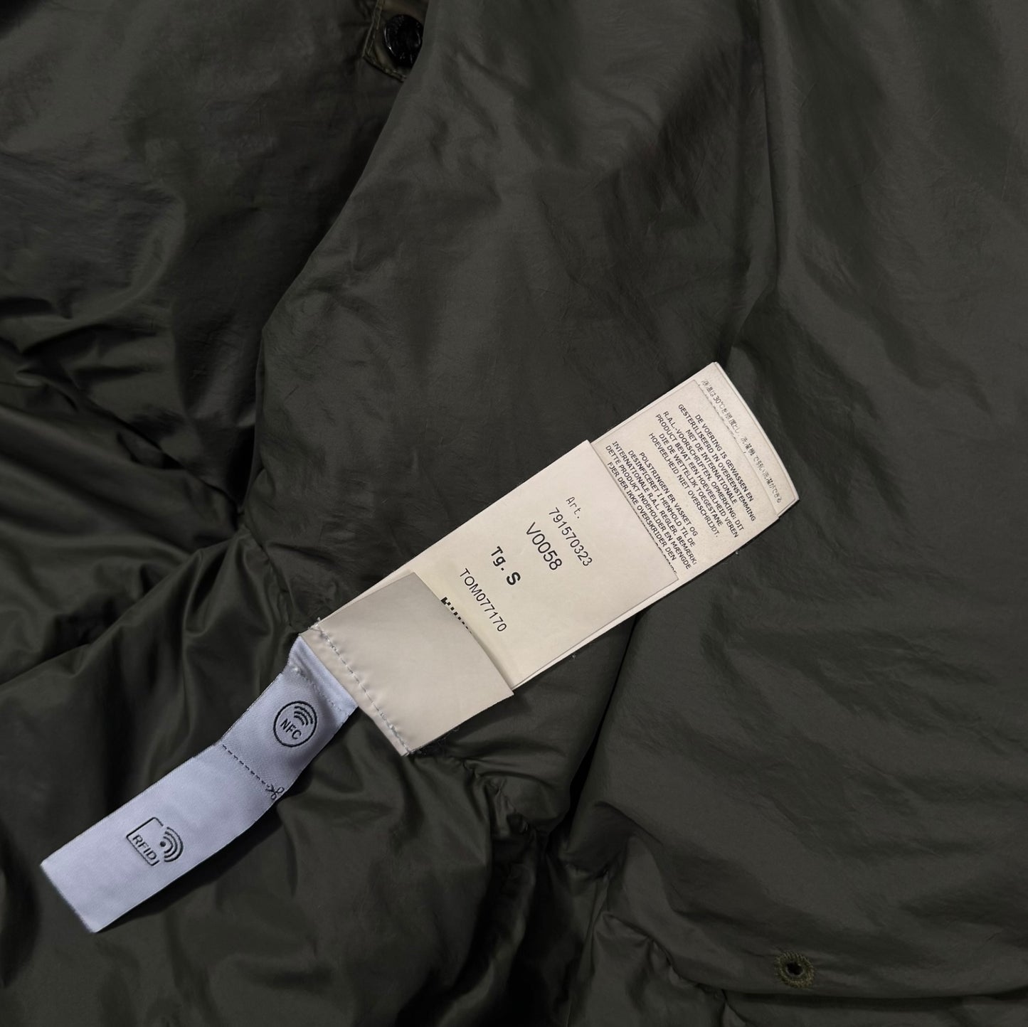 Stone Island Long Parka Puffer Jacket Small Fits Large RRP £700