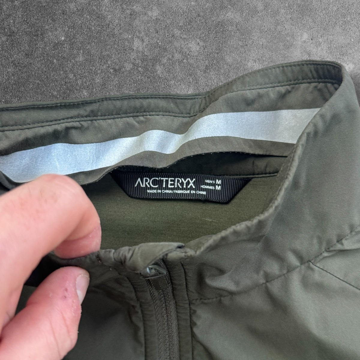 Arc'teryx A2B Comp Jacket Men's Medium Green Windstopper RRP £400