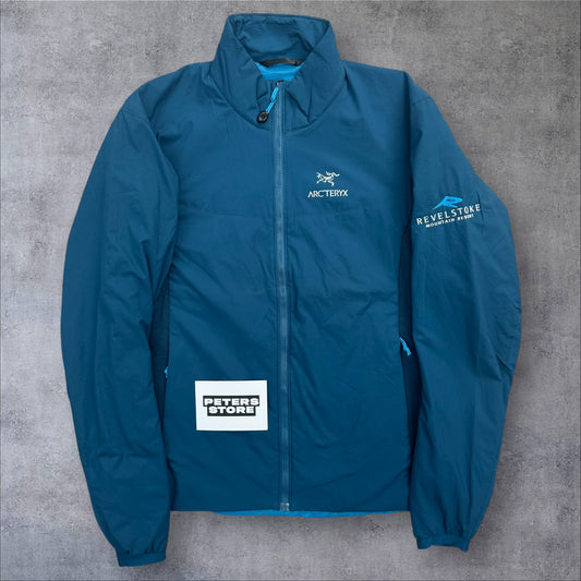 Arc’teryx Atom LT Jacket – Women’s Large Blue Logo Arm RRP £260+
