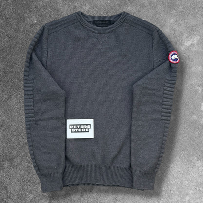 Canada Goose Wool Knit Jumper Size Medium Fits Large RRP £325