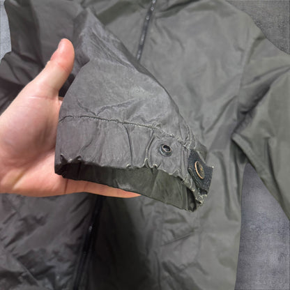 Stone Island Nylon Metal Fleece Lined Jacket Black Size Large RRP £500+