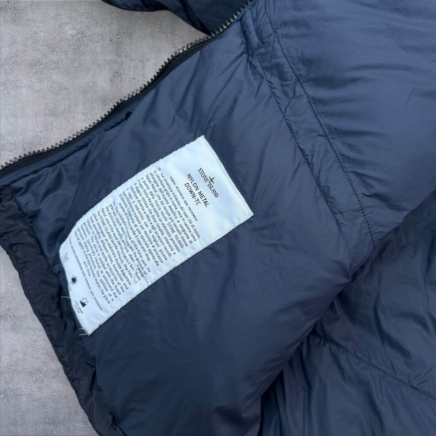 Stone Island Nylon Down TC Jacket Size XL RRP £895