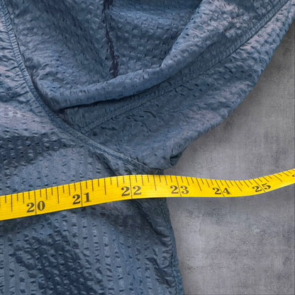 Stone Island Nylon Metal Seersucker Overshirt Size Large RRP £450