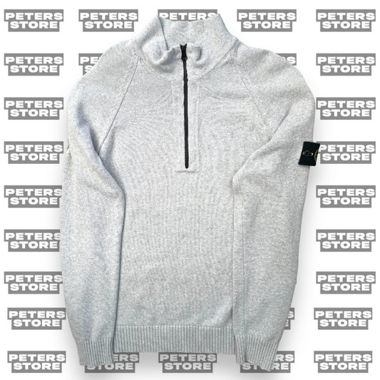 Stone Island Grey Quarter Zip