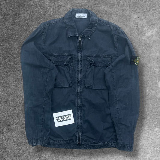Stone Island Garment Dyed Overshirt Large RRP £395