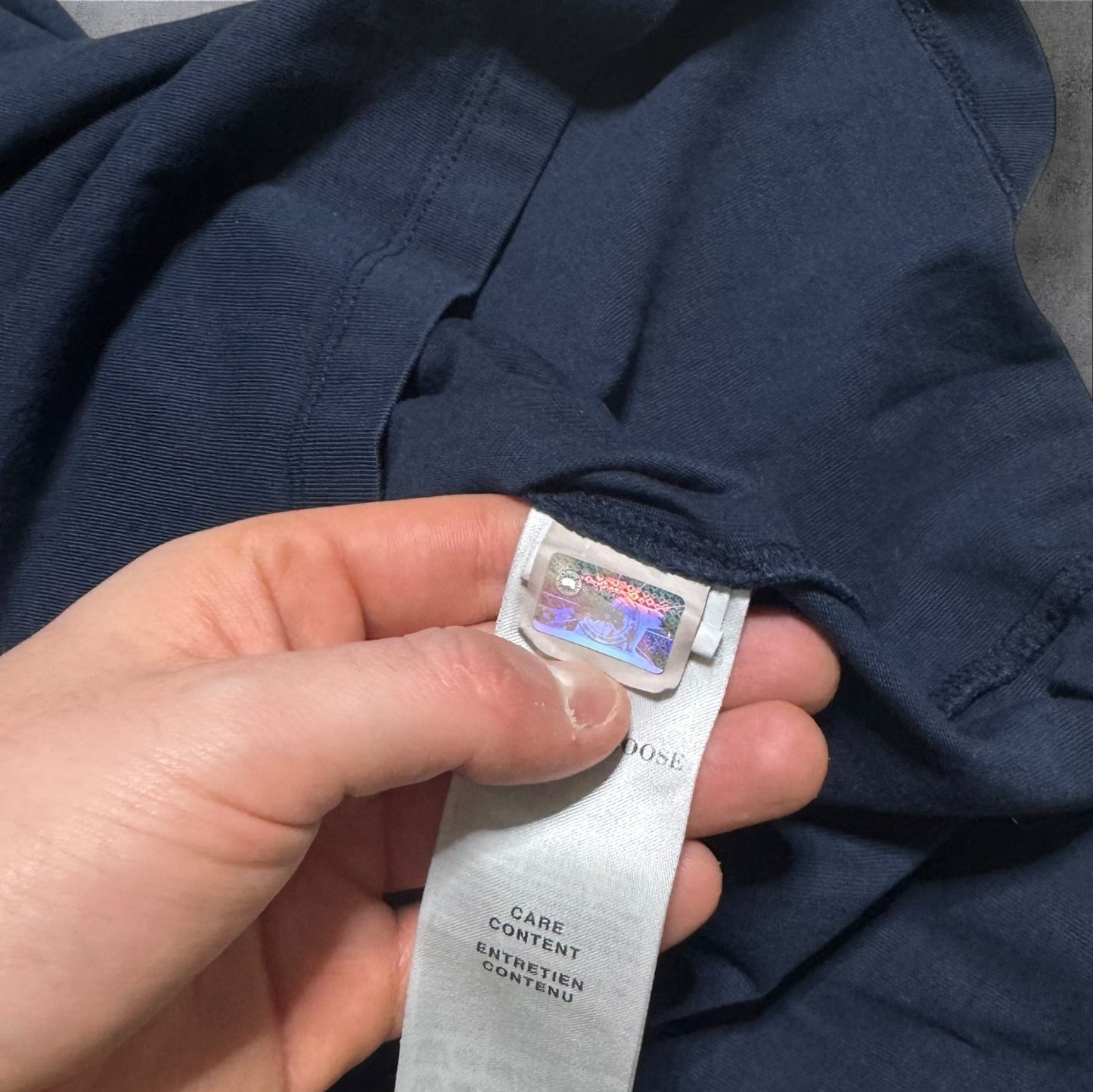 Canada Goose T Shirt Navy Large RRP £150