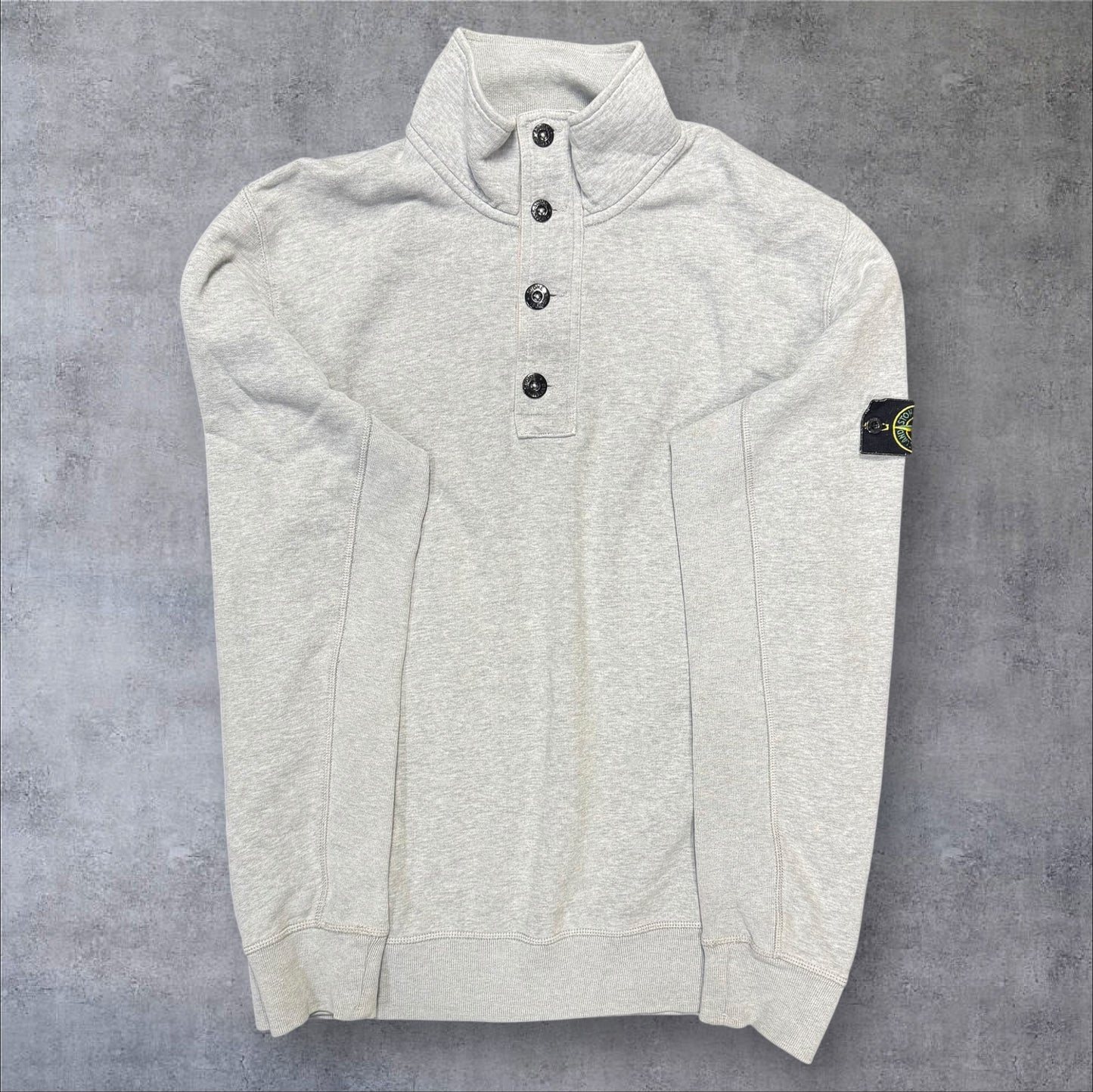Stone Island Quarter Zip Grey XL RRP £325
