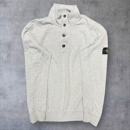 Stone Island Quarter Zip Grey XL RRP £325