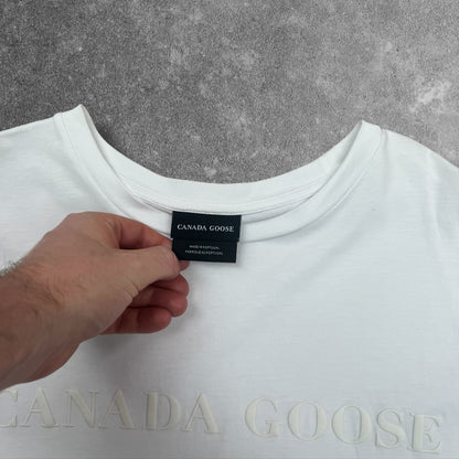 Canada Goose White T-Shirt XL RRP £170