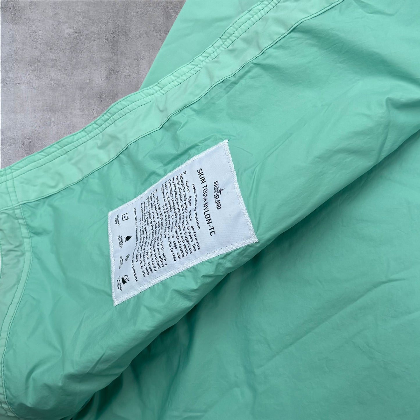 Stone Island Skin Touch Mint Green Jacket XL Brand New With Tags RRP £750