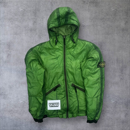 Stone Island Mesh Badge Puffer Jacket Large RRP £525