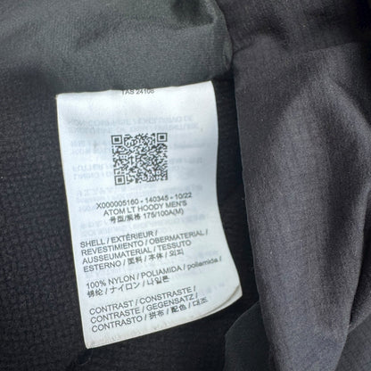 Arc’teryx Atom LT Hoody Black Size Medium RRP £260+