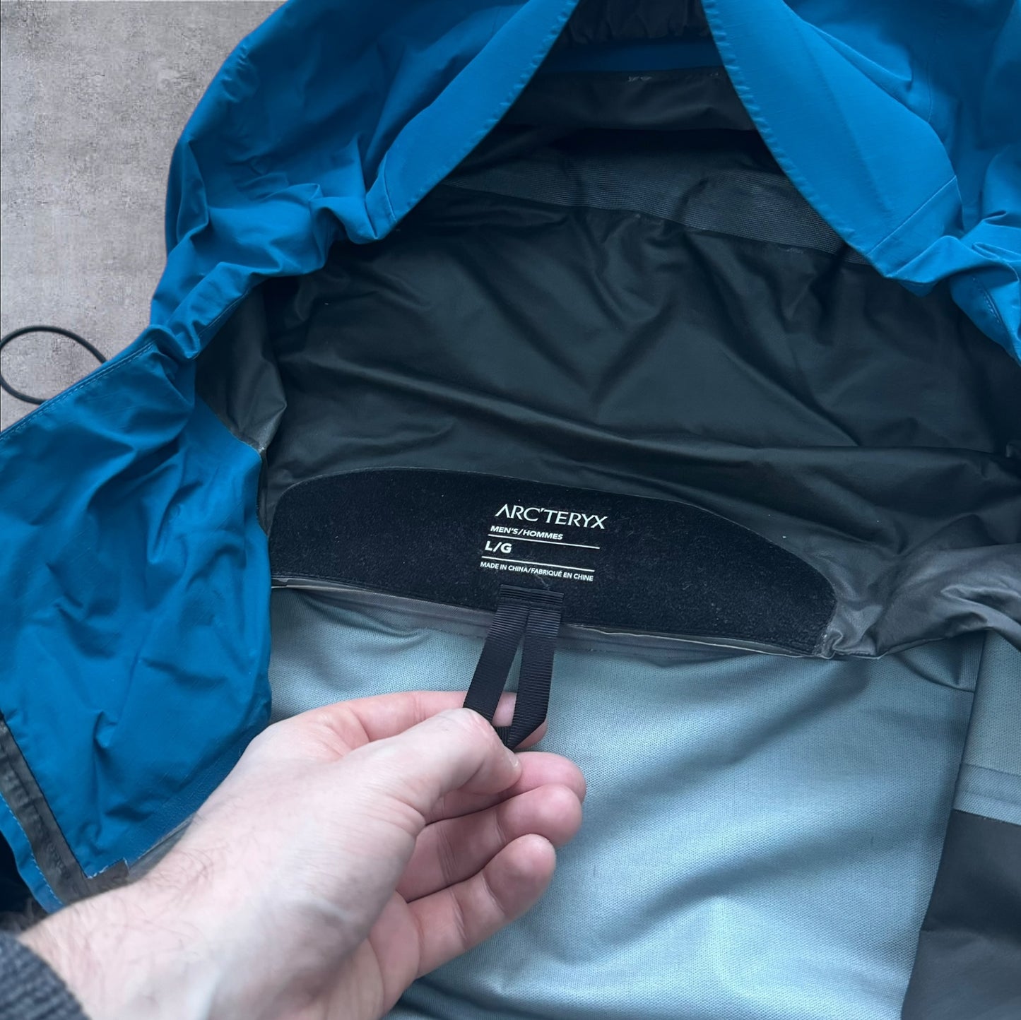 Arc’teryx Beta SL Hybrid Jacket Blue Large RRP £450