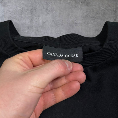 Canada Goose T Shirt Black Large RRP £150