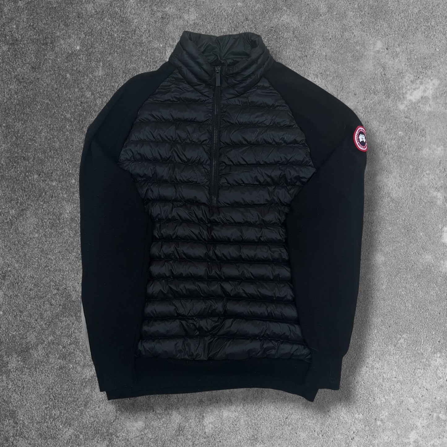 Canada Goose Hybridge Knit Quarter Zip Pullover Size Medium RRP £495