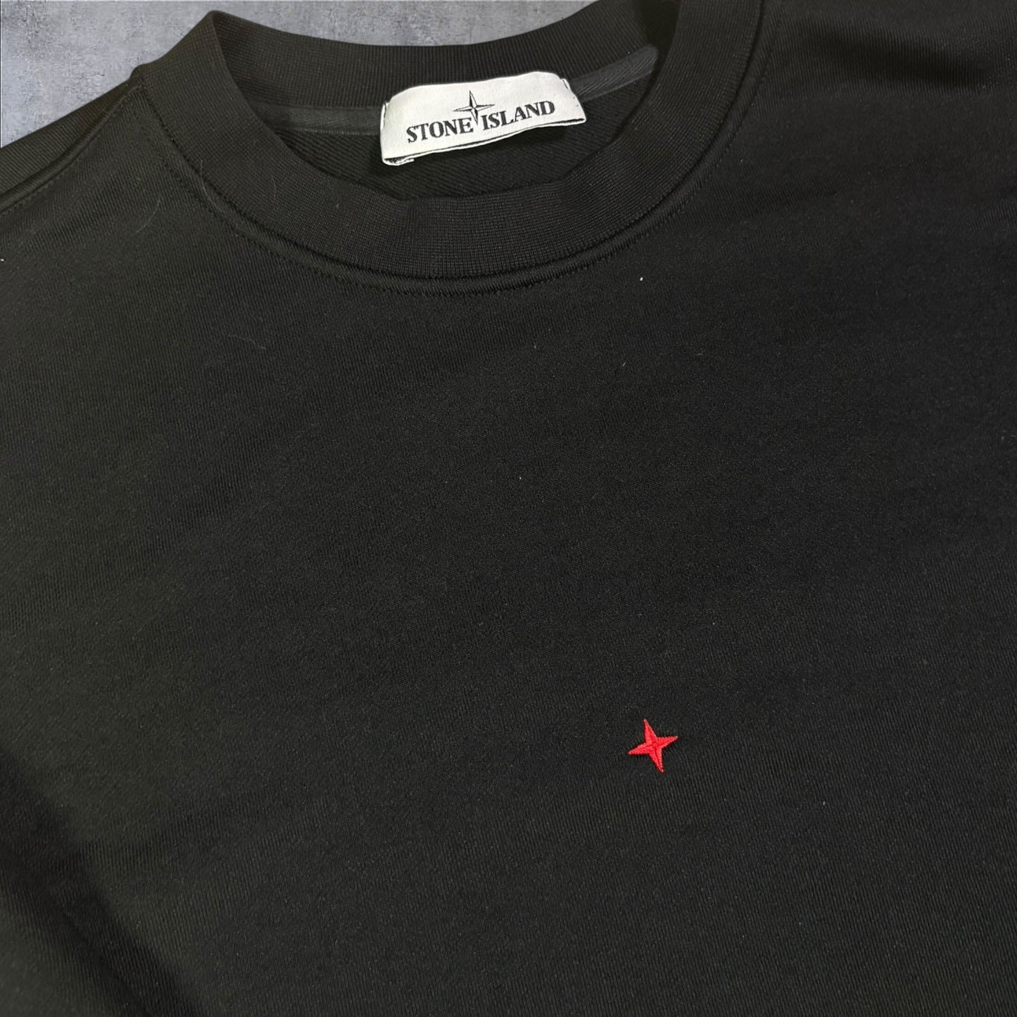 Stone Island Marina Sweatshirt Black Size Large RRP £325