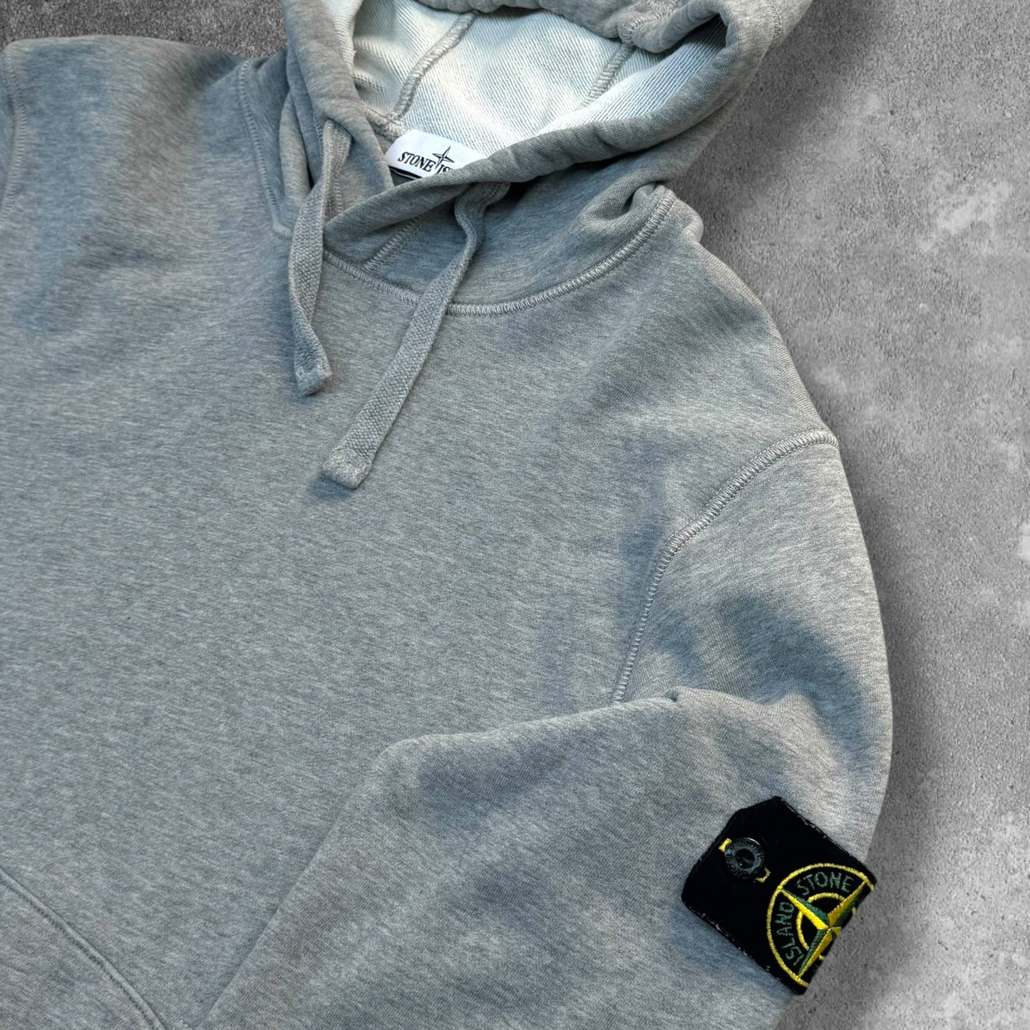 Stone Island Grey Hoodie Medium RRP £295