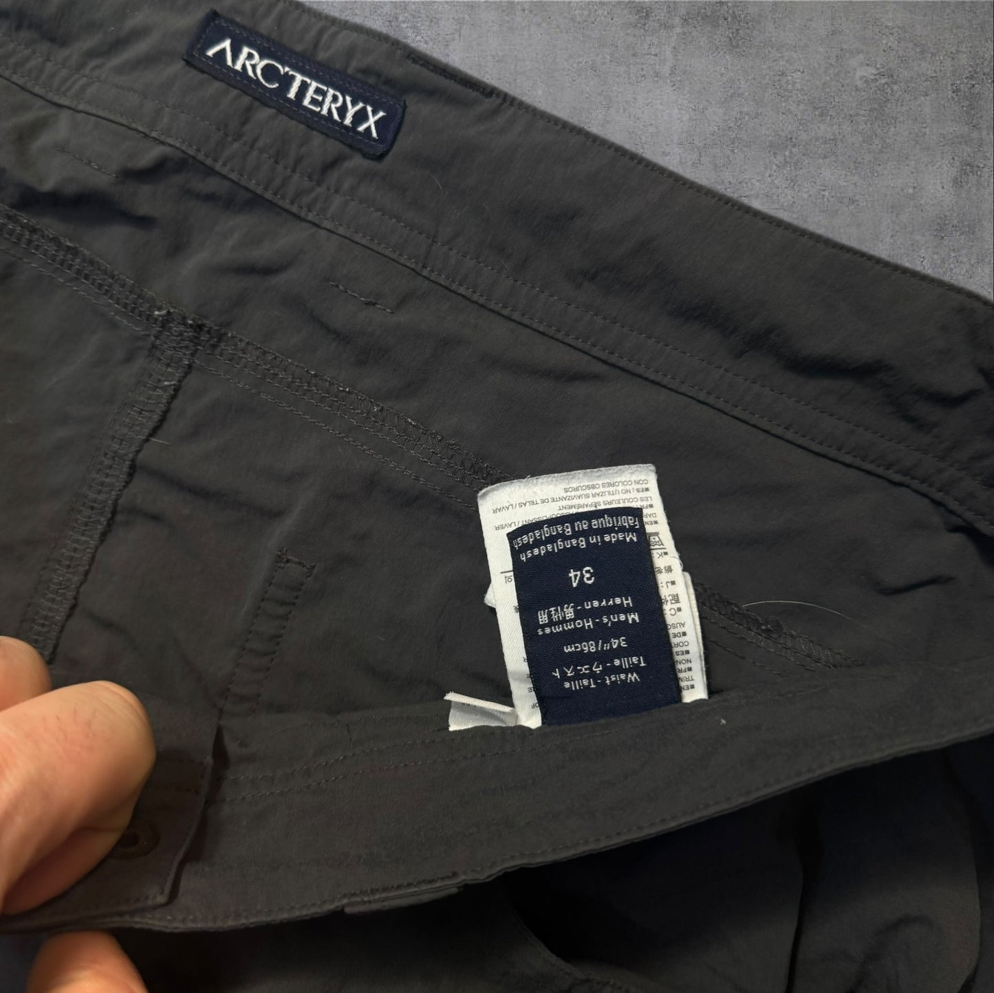 Arc’teryx Trousers 34W RRP £280