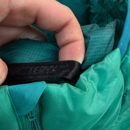 Arc'teryx Cerium Down Jacket Women's Turquoise Lightweight Insulated RRP £350
