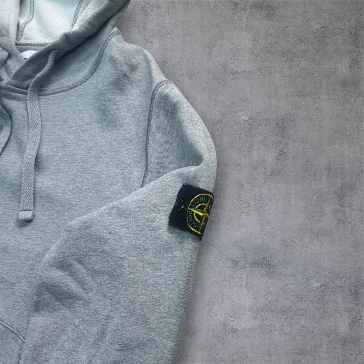 Stone Island Hoodie Medium Grey RRP £350