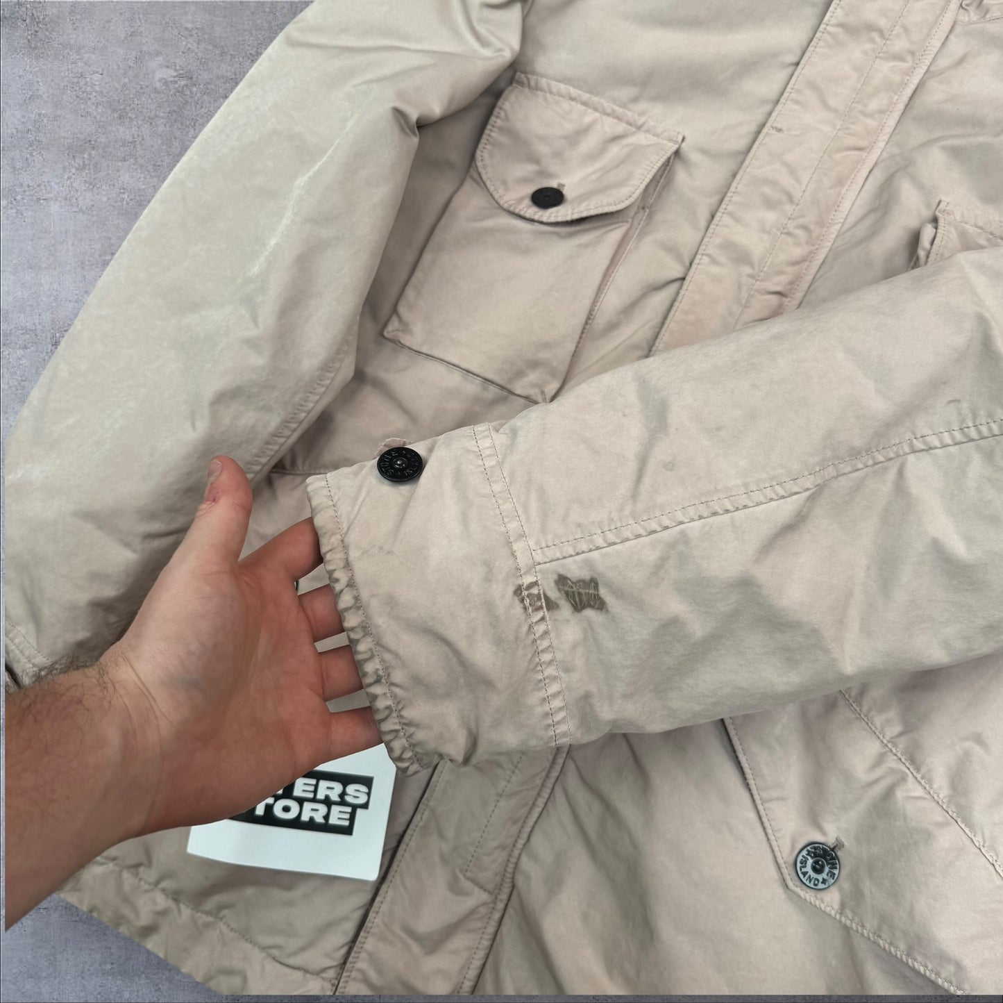 Stone Island David TC Down Jacket Size XL RRP £995
