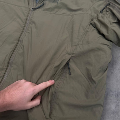 Arc’teryx LEAF Cold WX Atom Jacket Men’s Large Green RRP £600+