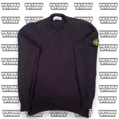 Stone Island Black Knit Jumper