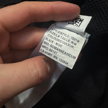 Canada Goose Merino Wool Knit Jumper Medium Black RRP £325