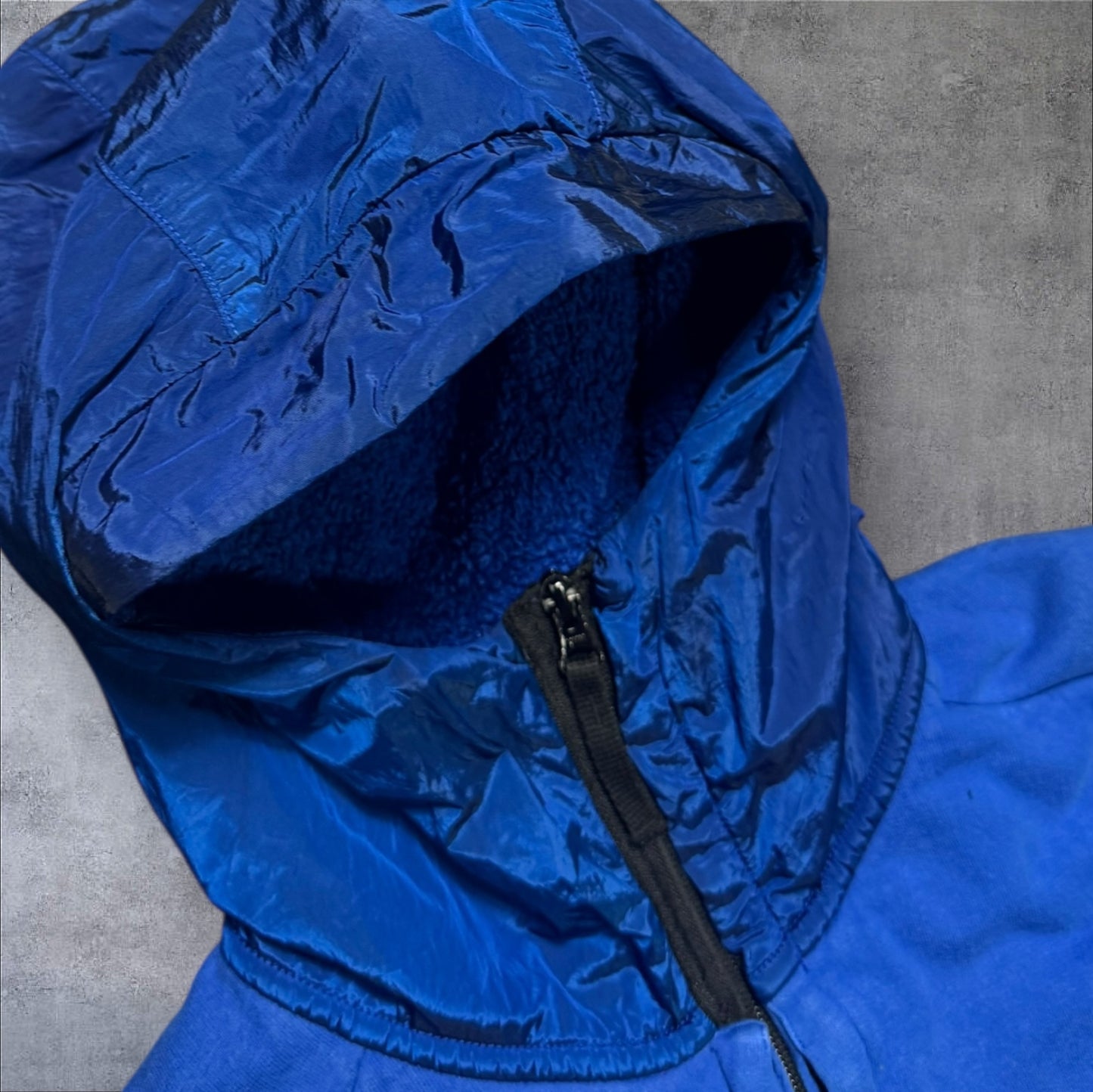 Stone Island Jumper With Nylon Hood XL RRP £325