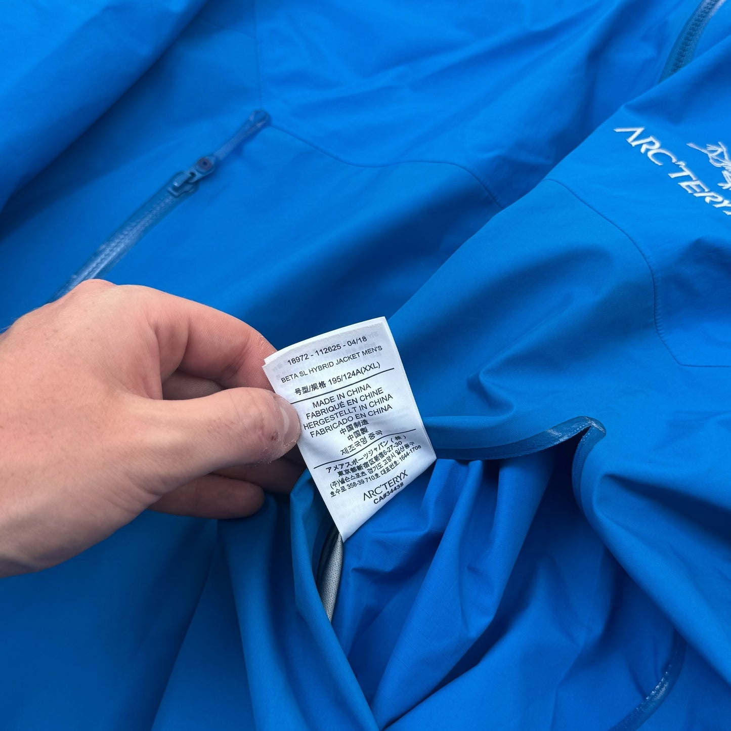 Arc'teryx Beta SL Hybrid Gore-Tex Jacket Size XXL RRP £500