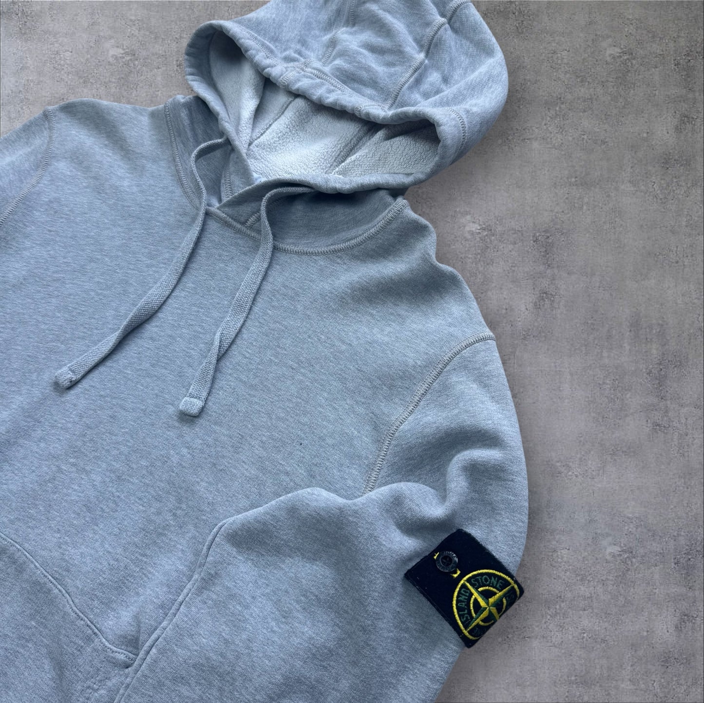 Stone Island Hoodie Grey Medium RRP £325