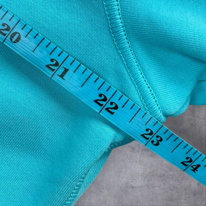 Stone Island Zip Up Hoodie Baby Blue Large RRP £275