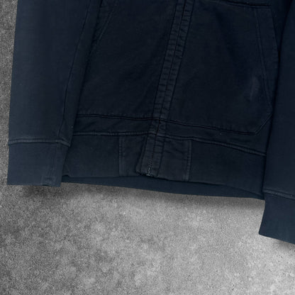 Stone Island Zip Up Jumper Black Size Medium RRP £300