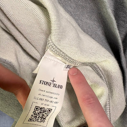 Stone Island Quarter Zip Grey Size 3XL RRP £350