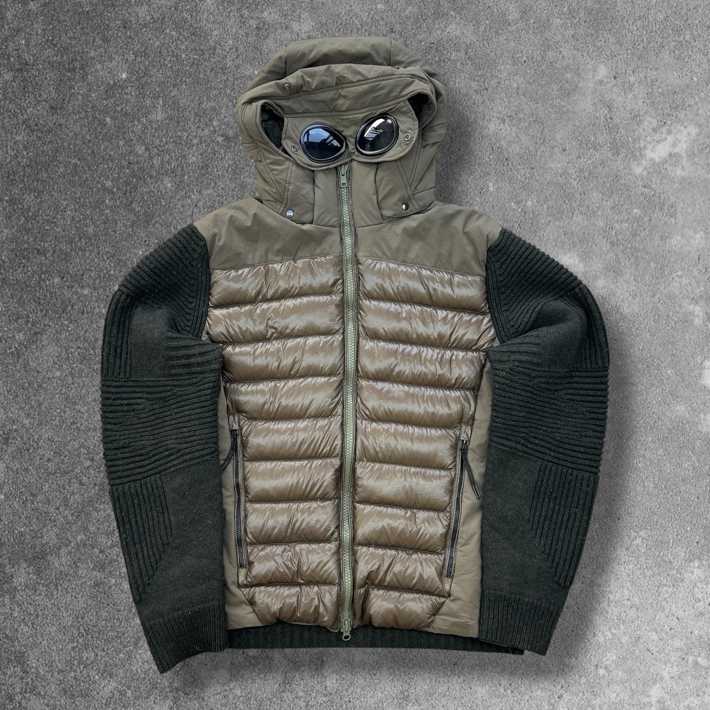 CP Company Pro-Tek Down Puffer Goggle Jacket Size 52 RRP £800