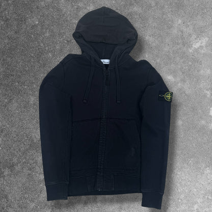 Stone Island Zip Up Jumper Black Size Medium RRP £300